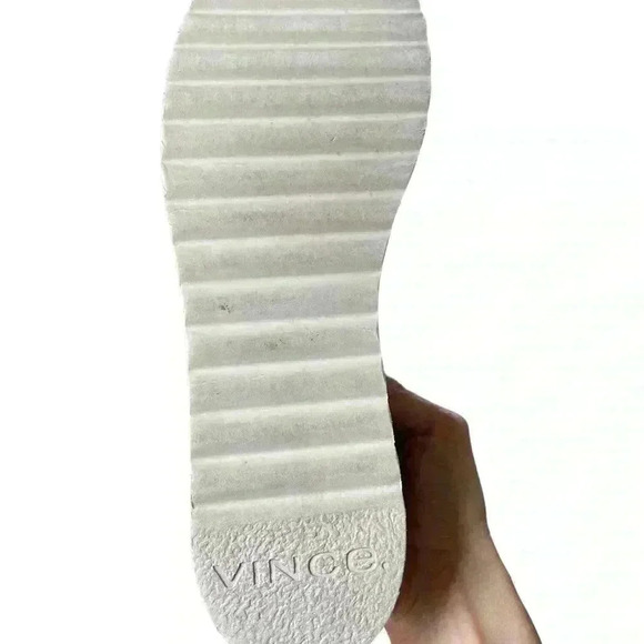 Vince Zeta Women's Navy Platform Loafers Slip-On Sneakers - Picture 7 of 10